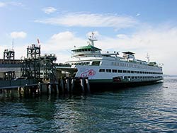 Washington State Ferry docking
