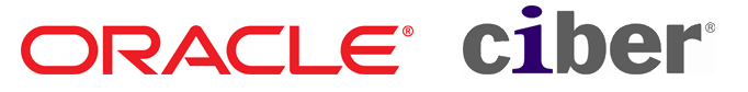 Oracle and Ciber logos