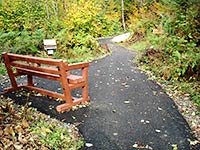 Iron Goat Safety Rest Area paved