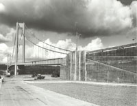 1940 Narrows Bridge, east anchorage view GHM, Bashford 2763
